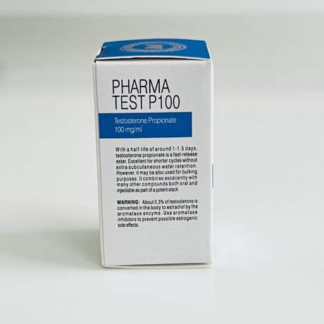 Фото 4 - Тестостерону пропіонат Фармаком (Pharma Test P100 Pharmacom) 100мг 10мл