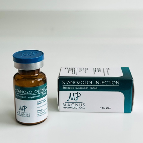 Фото 2 - Станозолол ін'єкційний суспензія Магнус (Stanozolol injectable Magnus) 50мг 10мл