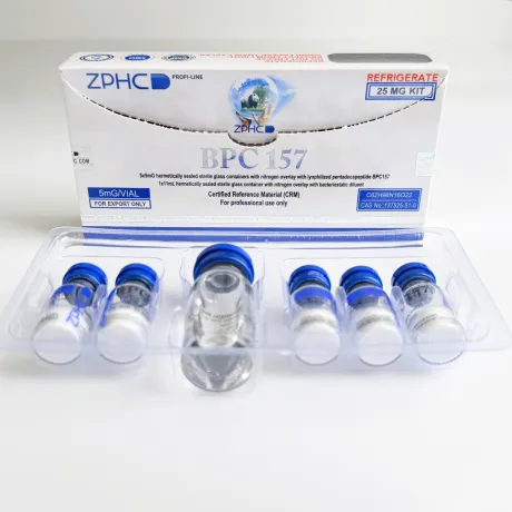 Фото 3 - Пептид BPC157 ZPHC 25mg (5фл по 5 мг)
