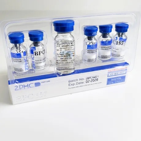 Фото 4 - Пептид BPC157 ZPHC 25mg (5фл по 5 мг)