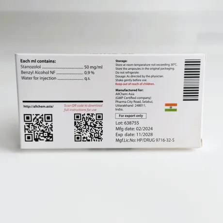 Фото 6 - Вінстрол Алчем (Wins Allchem) 50мг 1мл