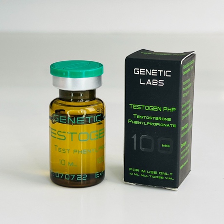 Фото 2 - Тестостерону фенілпропіонат (Testogen PHP Genetic) 100мг 10мл