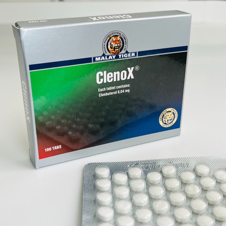 Фото 2 - Кленбутерол Малай Тайгер (ClenoX Malay Tiger) 40 мкг 100т