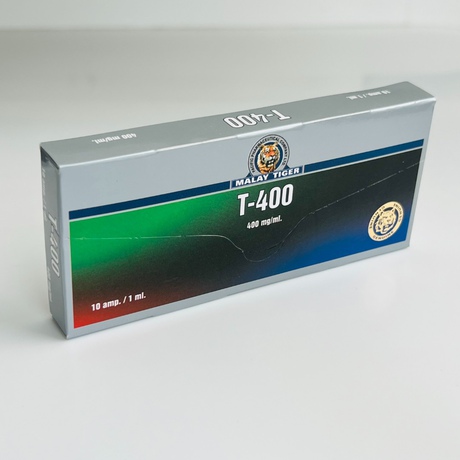 Фото 2 - Мікс тестостерону Т-400 Малай Тайгер (Mix Testosteron T-400 Malay Tiger) 400мг 1мл