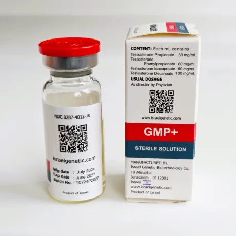 Фото 4 - Сустанон Генетик Израиль (Sustanon Genetic Israel) 250мг 10мл