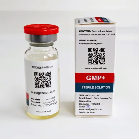 Фото 4 - Болденон Генетік Ізраїль (Boldenone Undecylenate Genetic Israel) 250мг 10мл