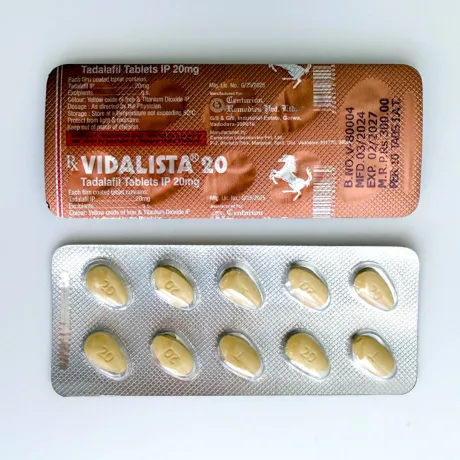 Фото 2 - Vidalista Tadalafil Cialis (Тадалафіл сіаліс) 20мг 10табл