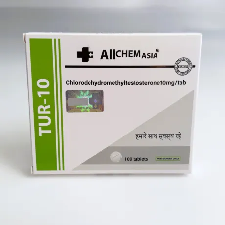 Фото 2 - Турінабол Алчем (Tur-10 Allchem) 50табл 10мг (блістер)