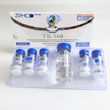 Фото 3 - Пептид TB-500 (Thymosin beta-4) ZPHC 25mg ( Тимозин бета-4) 5фл по 5мг