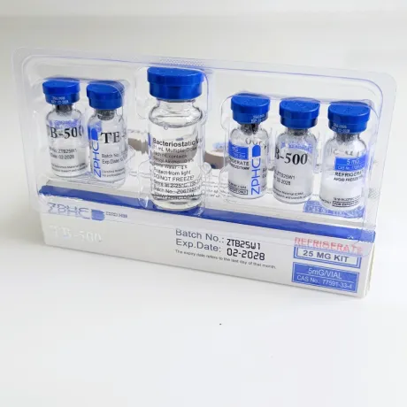 Фото 4 - Пептид TB-500 (Thymosin beta-4) ZPHC 25mg ( Тимозин бета-4) 5фл по 5мг