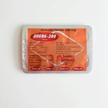 Фото 3 - Аванафил (Avanafil AVANA-200) 200мг 4табл