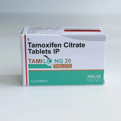 Фото 5 - Тамоксифен цитрат 20 мг (Tamoxifen Citrate) TAMILONG 20 10т (блистер)