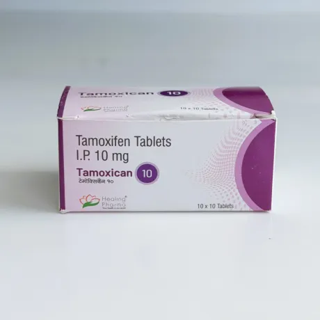 Фото 4 - Тамоксифен цитрат 10 мг (Tamoxifen Citrate) Tamoxican 10 10т (блистер)